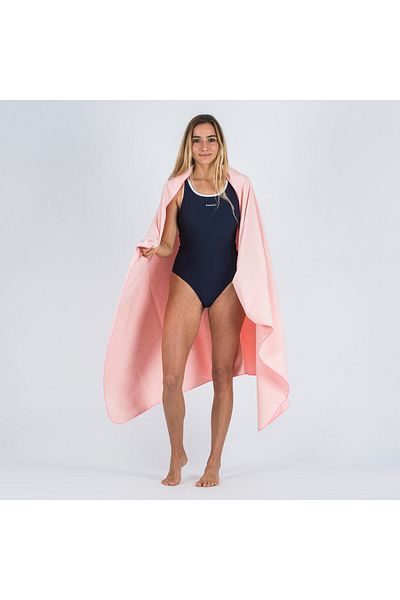 Decathlon Πετσέτα Nabaiji Microfiber - Μέγεθος Xl - Χρώμα κοραλλιών - 110 × 175 cm