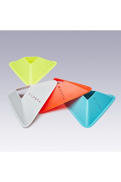 Decathlon Kipsta Cones Set - 40 Sizes - Yellow, Orange, Gray, Blue Tools