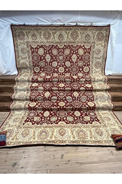 ŞİRVAN HALI EL DOKUMA AFGAN UŞAK HALI - 320 x 453