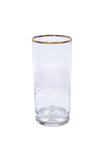Canba Sandy Boutique 6-Piece Soft Drink Glass Gold