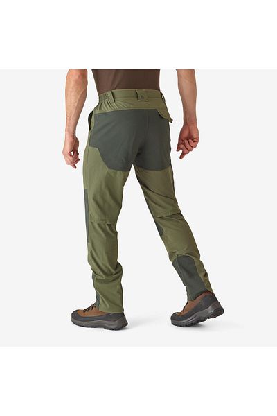 Decathlon Solognac Men's Cargo Hunting Pants - Green - Hunting and Nature Observation - 520