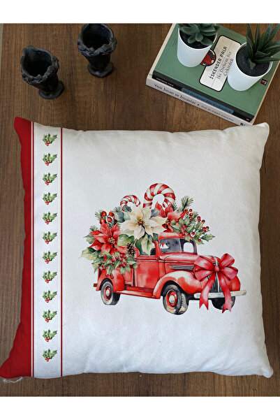 Evmila Новогодишна специална калъфка за възглавница 43x43 от кадифе