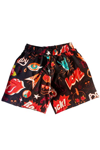 Vaak Vaak Σορτς Unisex με υφαντό βισκόζη καθημερινά