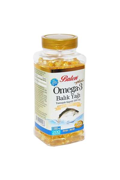Balen Omega 3 Fish Oil Soft Capsules 1380 Mg* 200 Capsules