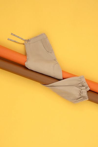U.S. Polo Assn. Girl's Sand Canvas Pants 50272141 -Vr085