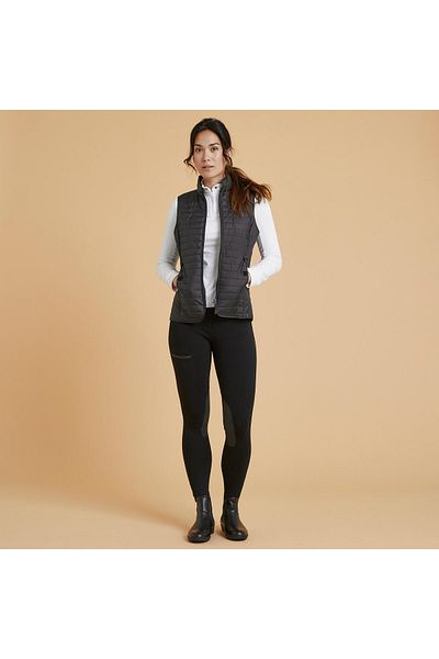 Decathlon Women's Riding Vest - Black - 100