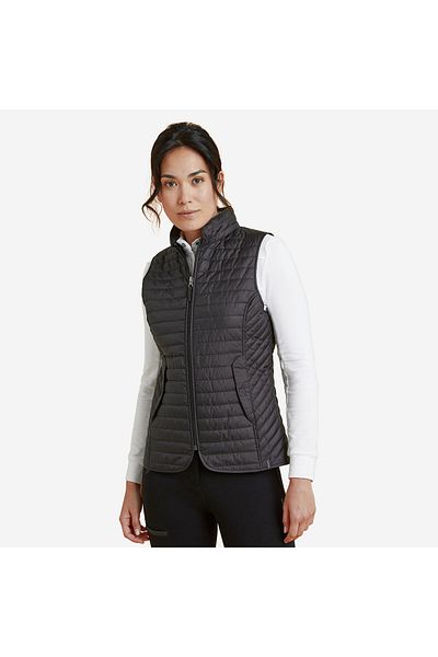 Decathlon Women's Riding Vest - Black - 100