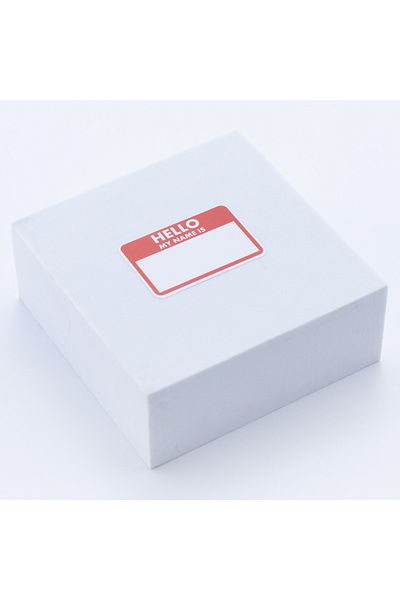 Bimotif Hello My Name Is 4.5X3 cm School Label - 360 Pieces