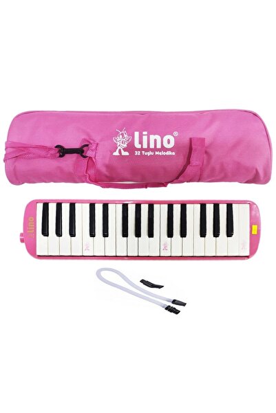 Lino MELODİKA 32 TUŞLU BEZ ÇANTA PEMBE