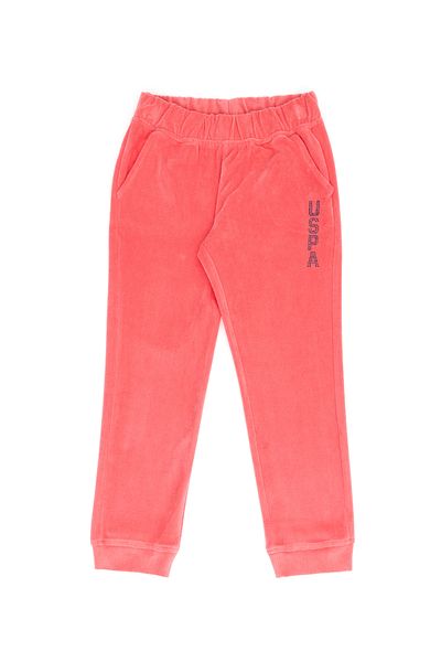 U.S. Polo Assn. Girl's Pink Sweatpants 50272437 -Vr041