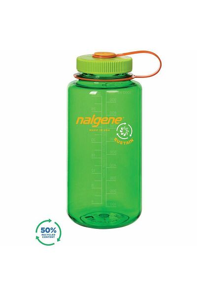 NALGENE زجاجة مياه سعة 32 أونصة Wm Sustain باللون الأخضر