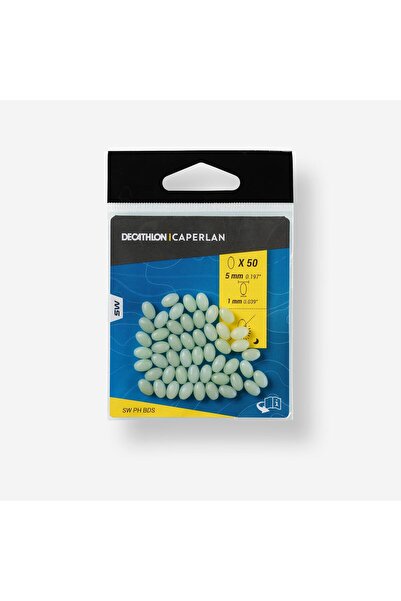 Decathlon Caperlan Surfcasting Boncuğu - Fosforlu - 5 mm