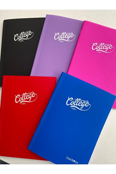 ÇINAR DEFTER A5 80 YAPRAK KARELİ DEFTER 5 ADET