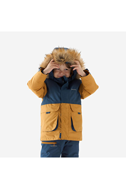 Decathlon Quechua Çocuk Outdoor Parka/Kışlık Mont - 2/5 Yaş - Mavi - SH500 Mountain