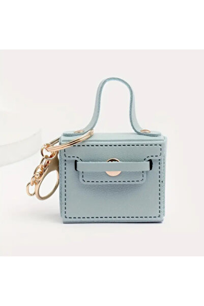 MAURA LIYUZA حقيبة نقود جلدية صغيرة ومحفظة مفاتيح (5 سم × 6 سم)