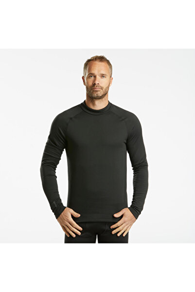 Decathlon Мъжка термо блуза за ски - черна BL 500