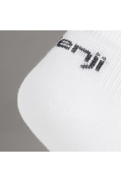 Decathlon Детски бели чорапи Kiprun / Лека атлетика - 3 чифта