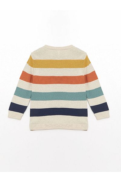 LC Waikiki Crew Neck Long Sleeve Baby Boy Knitwear Sweater