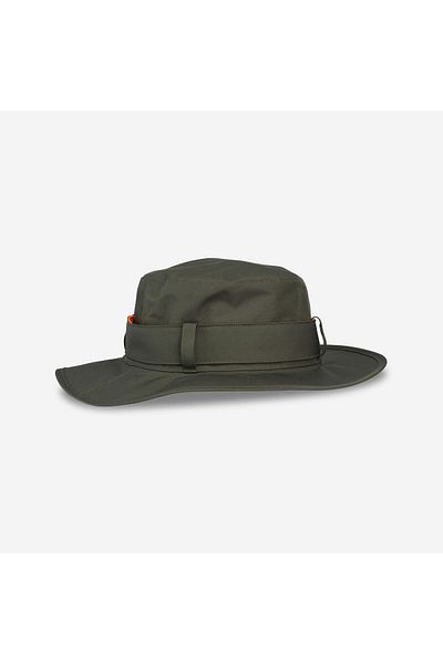 Decathlon Solognac Fedora Hat - Green - Hunting and Nature Observation - Bob 520