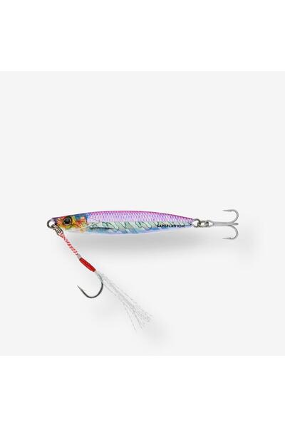 Decathlon Suni Balık Jig - Suni Yemle Denizde Avcılık - 40 g - Pembe - Biastos
