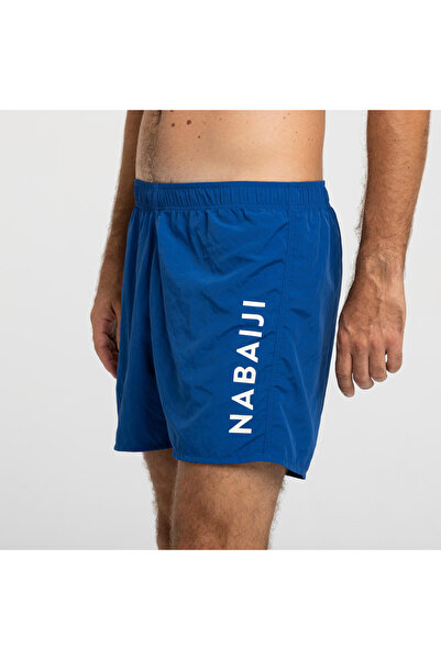 Decathlon Nabaiji Erkek Havuz Şortu - Mavi - Basic 100