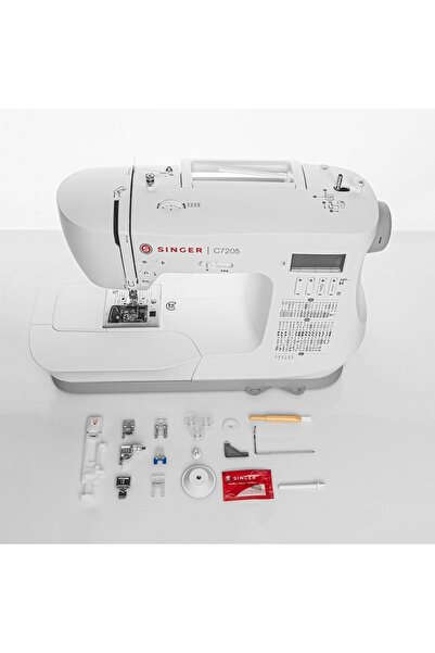 SİNGER Singer C7205 Dikiş Makinesi | Ev Tipi Dikiş Makinesi | Aile Tipi Dikiş Makinesi | 200 Dahili Desen 4