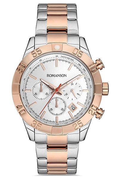 Romanson Tm8a12hmjjasr5 Steel Men's Wristwatch
