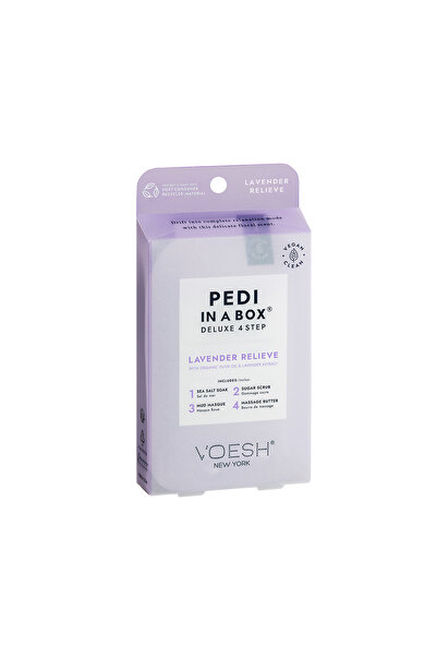 Genel Markalar New York Pedi In A Box Deluxe Pedikür 4 Adımlı Set Lavanta