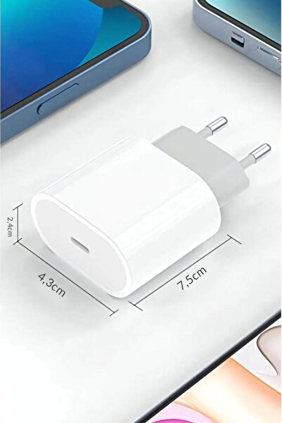 hakopro 20w Iphone Hızlı Şarj Adaptörü 8 X Xs Xr 11 12 13 14 7 Pro Max Mini Plus Uyumlu Type-c