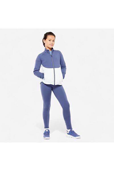 Decathlon Çocuk Eşofman Takımı - Mavi/Açık Yeşil