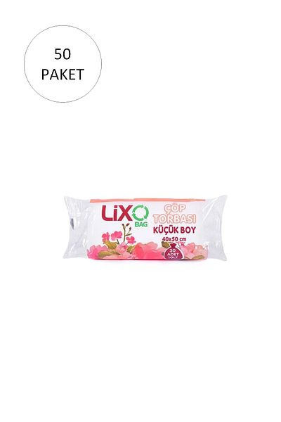 WESBUM STORE 40X50 cm 30 Roll Small Transparent Bag - 1,500 Pieces