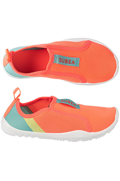 Decathlon Orange Subea Kids Water Shoes - Aquashoes 120