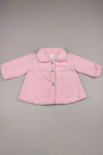 Peki Welsoft Polyester Cotton Coat for Baby Girl - Add 5 Pay 4 Winter Jacket, Gift Fleece 15184