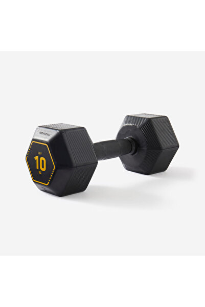 Decathlon Corength Altıgen Dambıl - 10 Kg - Siyah - Cross Training