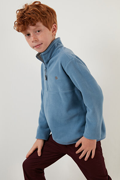 Lela Lână de iarnă, cu textura moale, cu fermoar, fleece pentru copii 5905002