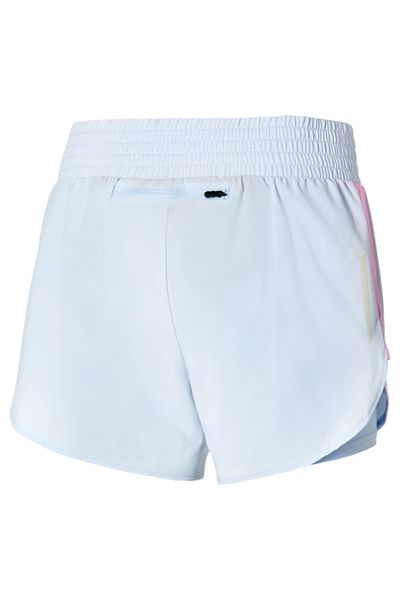 MIZUNO Pantaloni scurți 2In1 4.5 pentru femei albi