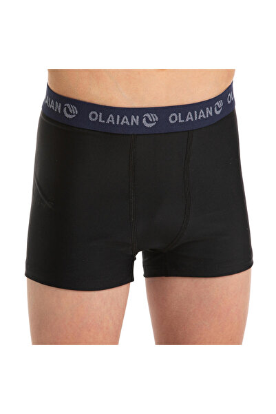 Decathlon Olaian dečiji bokser kupaći kostim - crni - Bx Surf