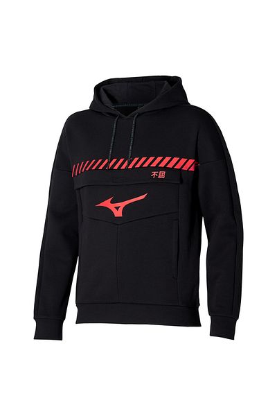 MIZUNO Sergio Ramos Sweat Hoody Men's Sweatshirt Black