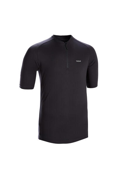 Decathlon Van Rysel Erkek Yol Bisikleti Forması - Siyah - Essentıal