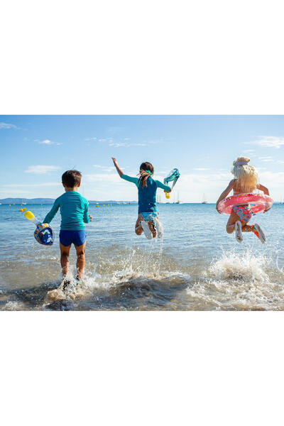 Decathlon Orange Subea Kids Water Shoes - Aquashoes 120