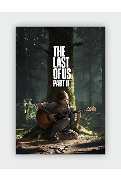 fırsatlar diyarı The Last of Us Part II Game Duvar Posteri - Kalın Kağıt - Çe...