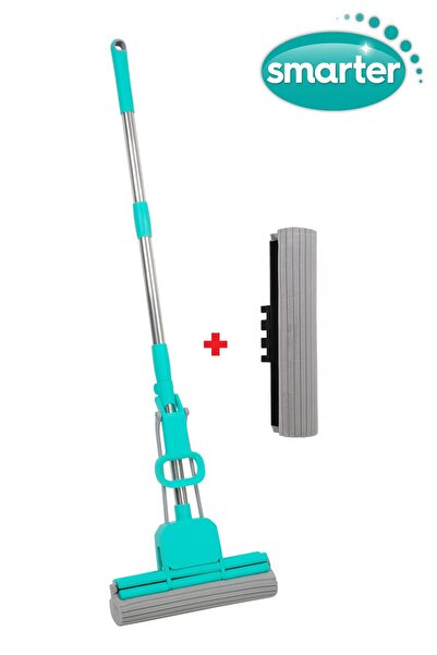 SMARTER Practical Mop Double Squeeze Spare Gift Mop