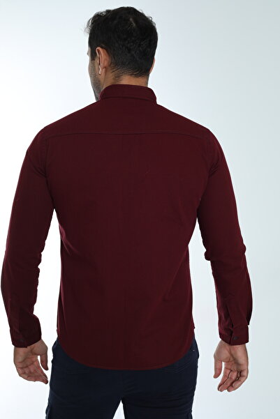 Cordial Ανδρικό εποχιακό πουκάμισο με διπλό κάλυμμα τσέπης 100% βαμβάκι