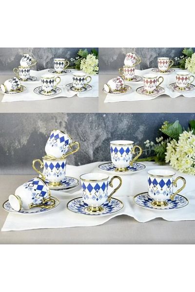 Şener Helena Snr 101884   Coffee Cup Set - 6 Pieces