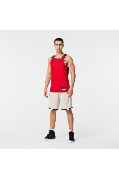 Decathlon Tarmak Yetişkin Basketbol Şortu - Çift Yönlü - Kırmızı / Bej - SH500