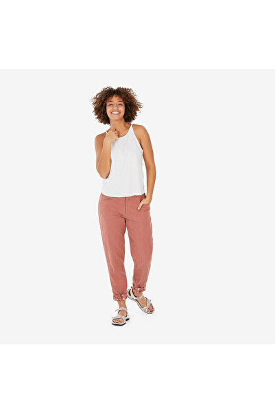 Decathlon Kadın Outdoor Sporcu Atleti - Beyaz - Nh500