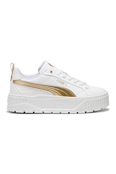 Puma 398892 Karmen Ii L Metallic Dream Sneaker Shoes Unisex Sports Shoes White