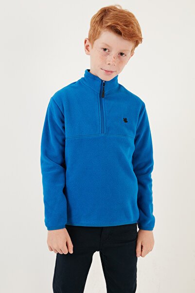 Lela Unisex Children's Fleece - Soft Textured, Zip-Up, Stand Collar, Raised Winter 5905002