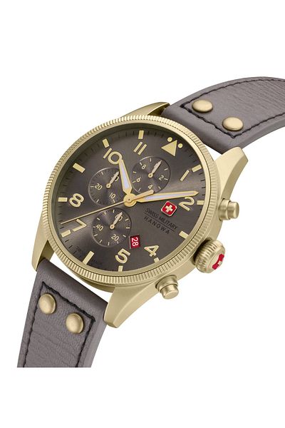 Swiss Military Smwgc 0000410   Thunderbolt Chrono Men's Wristwatch