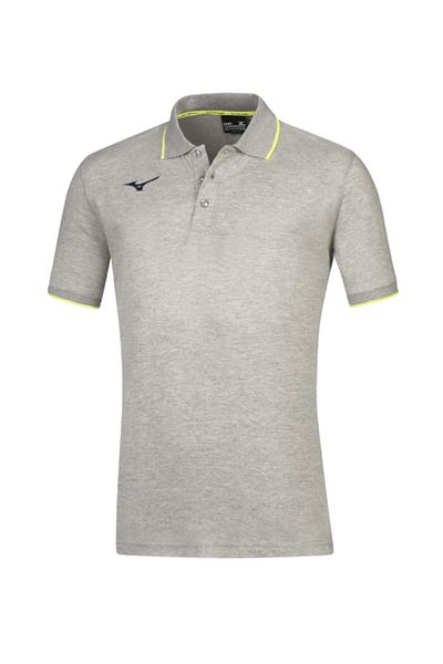 MIZUNO Γκρι μπλουζάκι πόλο